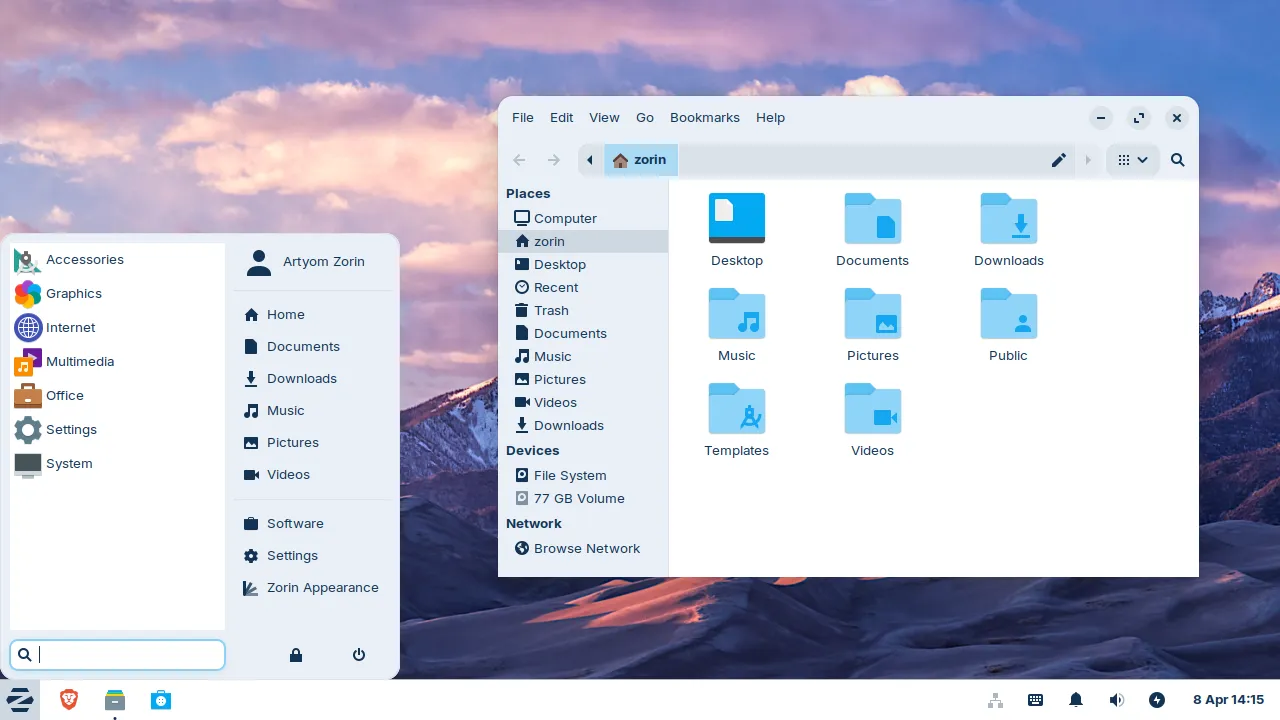 Zorin OS 18.1 Lite