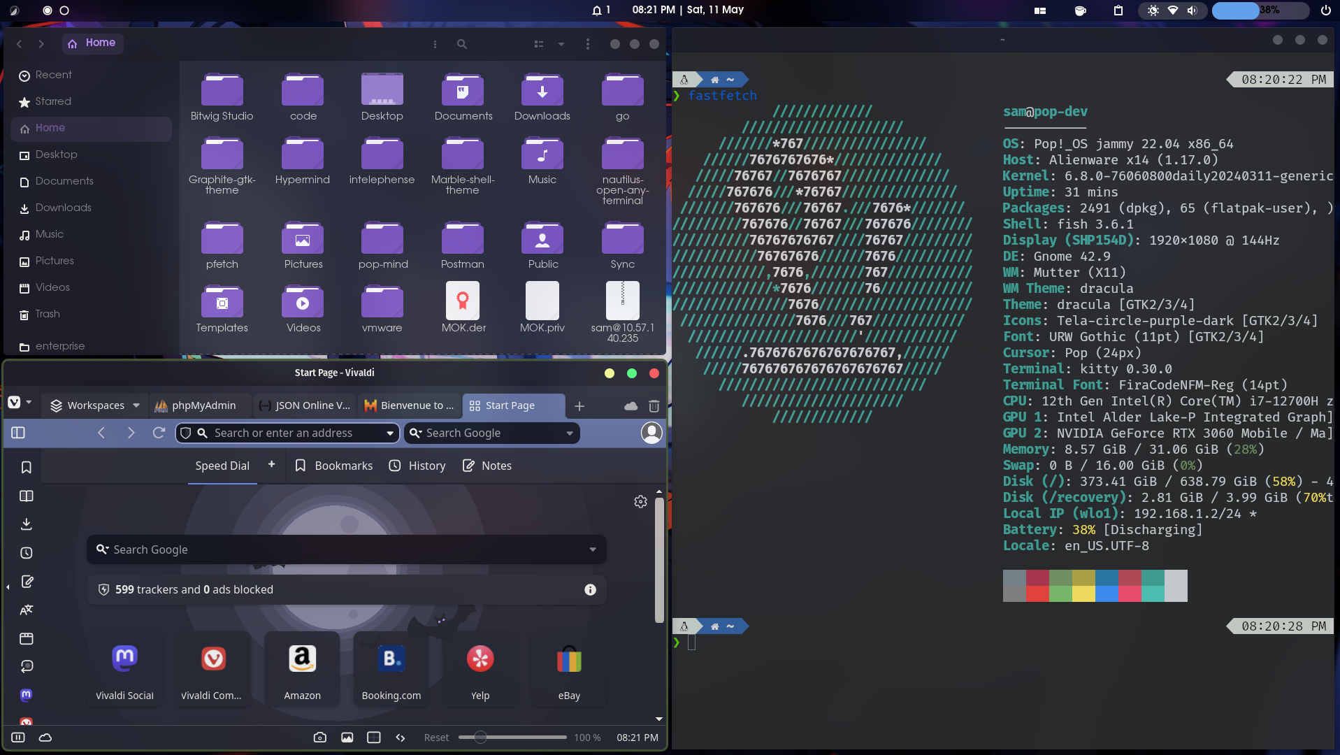 Pop!_OS Screenshot 2